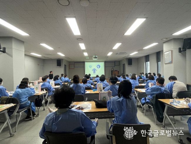 용인특례시 수지구 보건소의 감염병 대응 역량강화 교육 현장