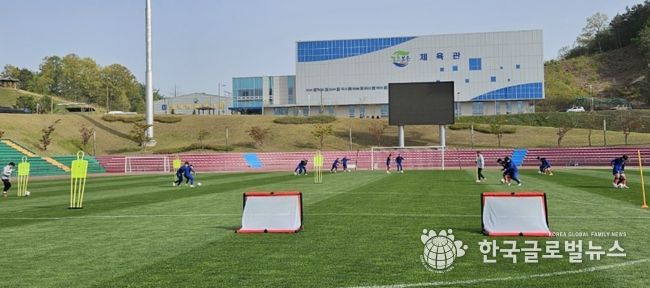 여자축구 U-17 국가대표팀 아시안컵 출전 마지막 담금질