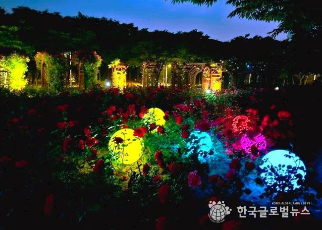 밤에도 아름다운 송도 해돋이공원으로 놀러오세요