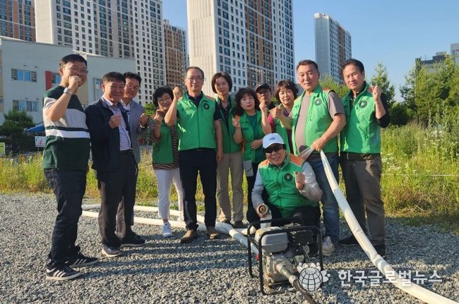 평택시 동삭동 자율방재단, 여름철 집중호우 대비 안전 교육