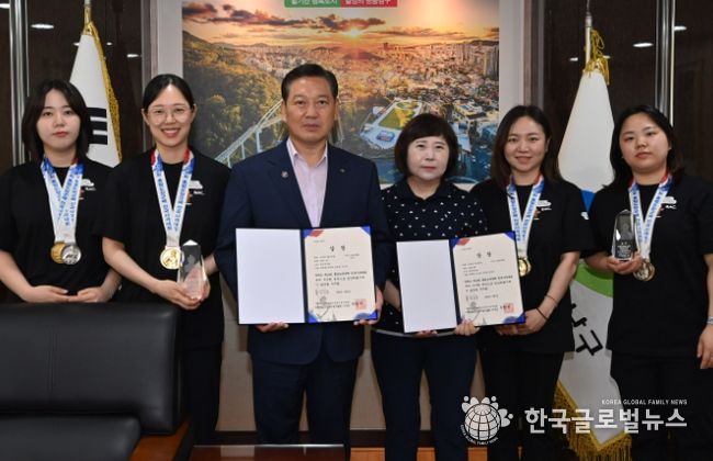 25m 화약권총 단체전 1위, 10m 공기권총 단체전 2위