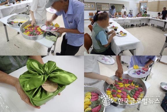 평택시, 치매 어르신과 함께하는 '한가위 송편만들기 행사' 운영