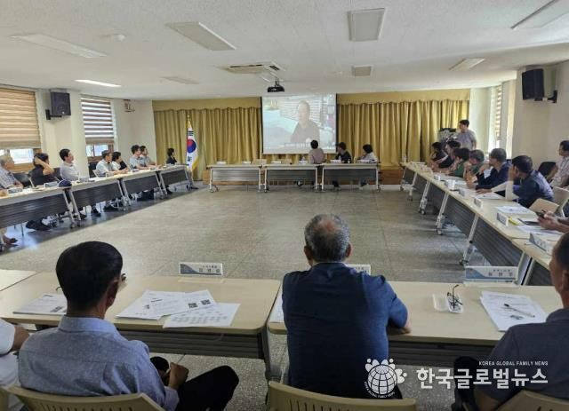 안성시 양성면, 이장단협의회 대상 재난안전교육 실시