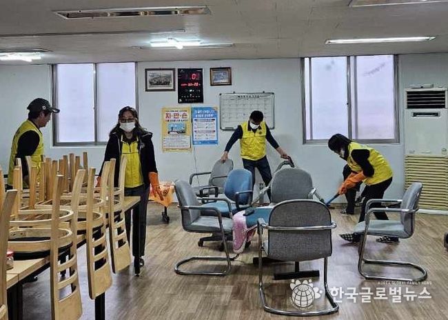 안중중앙라이온스클럽, 경로당 환경정비 활동