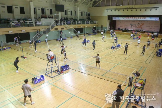 2024 충청남도 여성가족 배드민턴대회