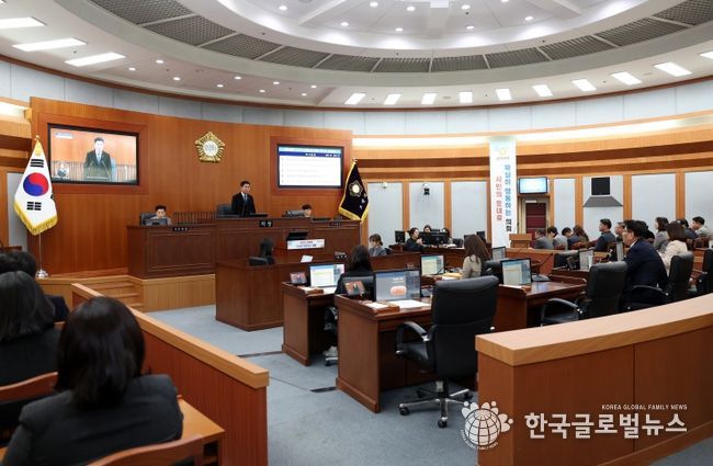 오산시의회, 제290회 임시회 개회
