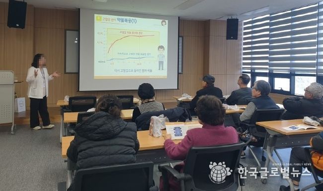 평택시 안중보건지소, 고혈압․당뇨병 표준화 교육 운영