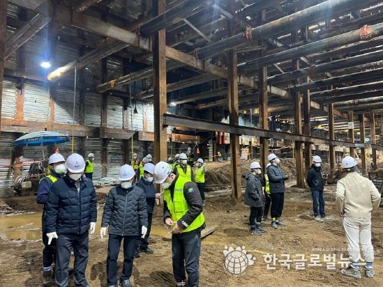 경기도, 도봉산~옥정선 3개 철도건설 현장서 해빙기 대비 안전점검