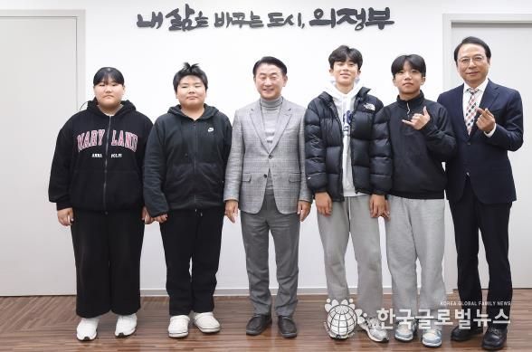 삼현초 체육대회 입상자 격려