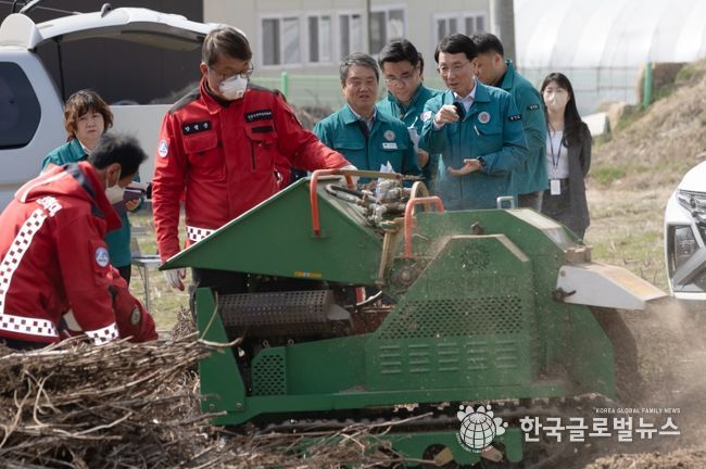 김성중 경기도 행정1부지사, 여주시·양평군 산불 예방 현장 점검