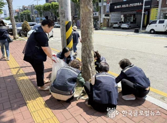 수원시 영통구 매탄4동, 여름철 장마대비 환경정비 실시