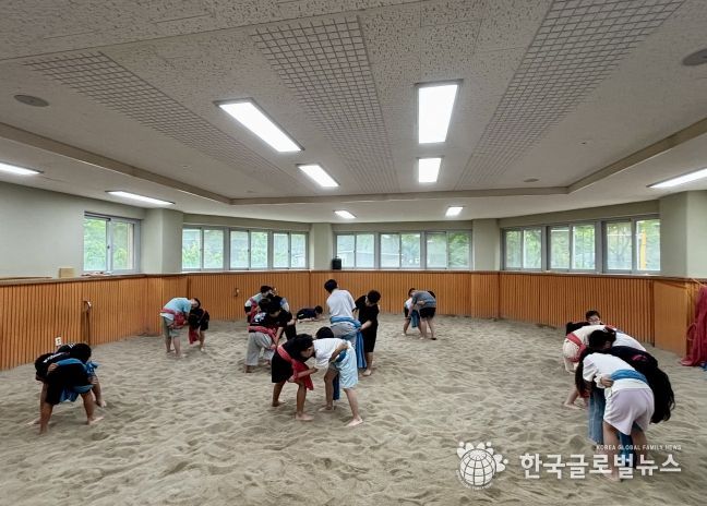 안산 매화 거점형 늘봄센터 양궁,대학연계,씨름 프로그램 운영