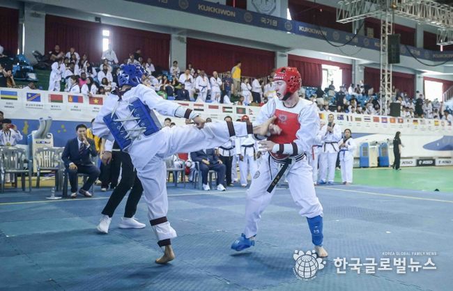 지난 2024년 9월, 국기원에서 개최된 ‘2024 외국인 태권도 경연축제’ 모습