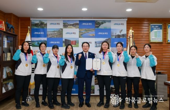 옥천군 실업팀 3관왕 석권