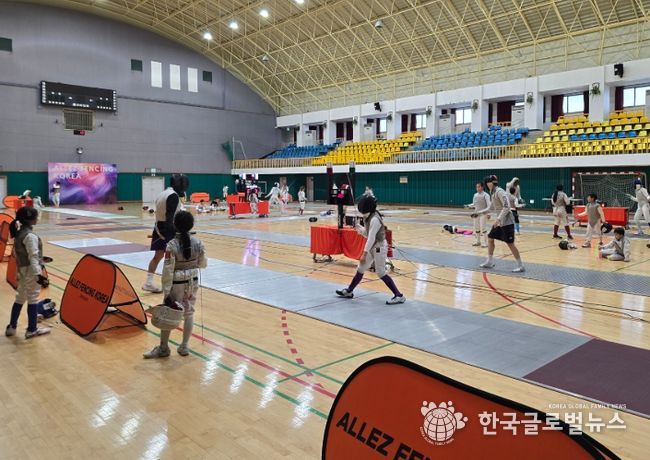 한림체육관 펜싱팀 전지훈련