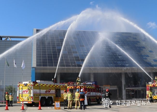 광명소방서, '2025년 재난대응 안전한국훈련' 실시