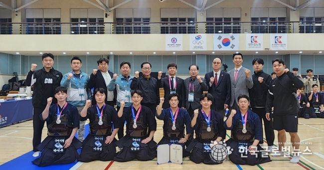 구미시청 검도팀(단체전 2위)