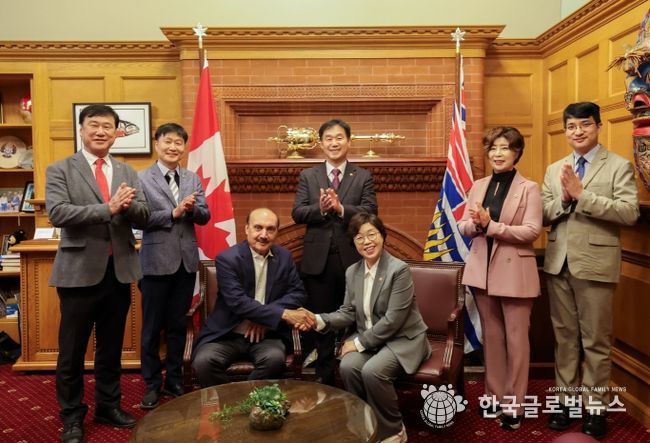경기도의회 친선의원연맹, 캐나다 BC주의회 공식 방문