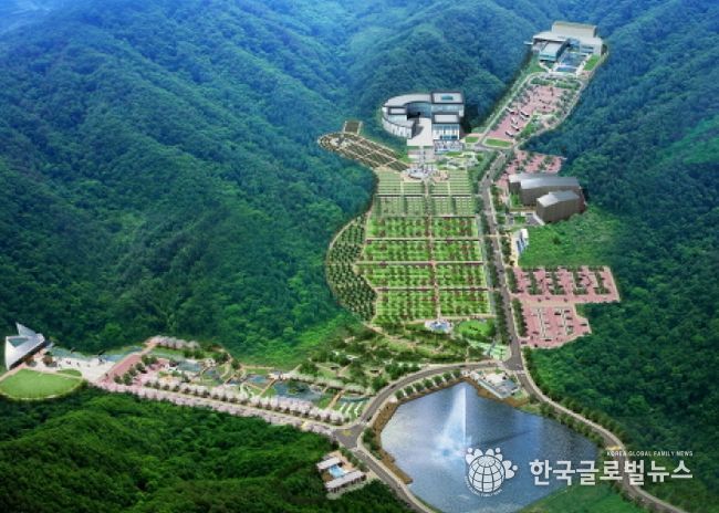 용인평온의숲 조감도