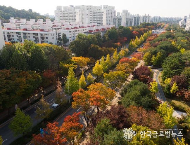 '평택시 국도1호선 가로숲길' 녹색도시 우수사례 '우수상' 수상