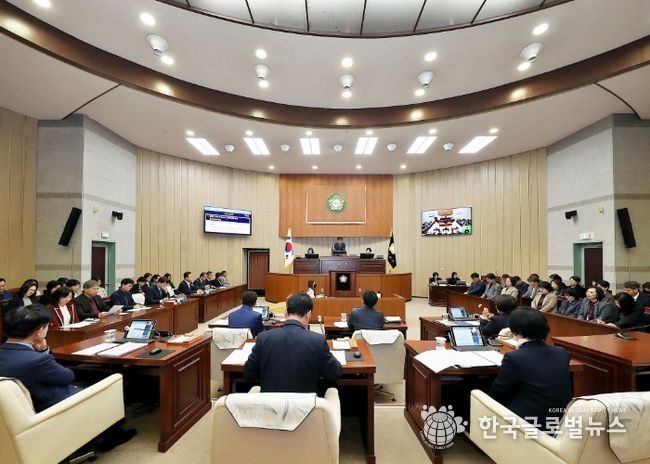 의왕시의회,  제315회 임시회 의사 일정 마무리