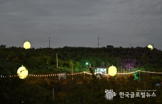 고흥의 밤, 유자빛으로 물든다… 제5회 고흥유자축제 야간경관 사전 개방