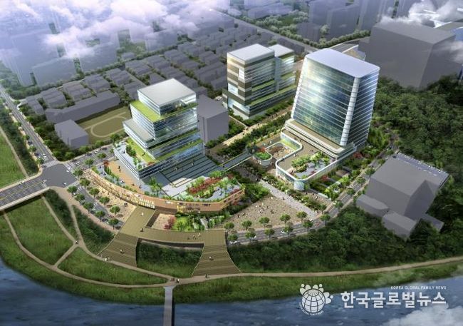 성남시 바이오헬스 첨단 클러스터 조감도