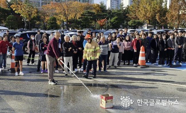 수원시 영통구, 화재대응 능력 향상을 위한 2025년 합동소방훈련 실시