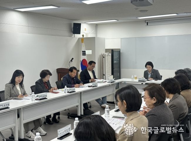 안양시의회 보사환경위원회 집행기관 현안사항 간담회