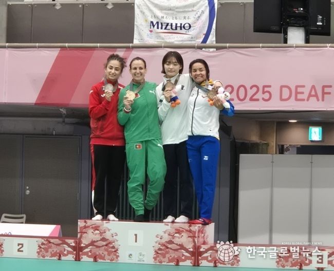증평 출신 서은지 선수, 2025 도쿄 하계 데플림픽서 동메달 쾌거