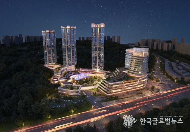 대규모 종합병원(고려대학교 의료원) 조감도