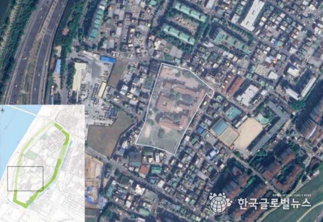 풍납동 창의마을부지 위치도