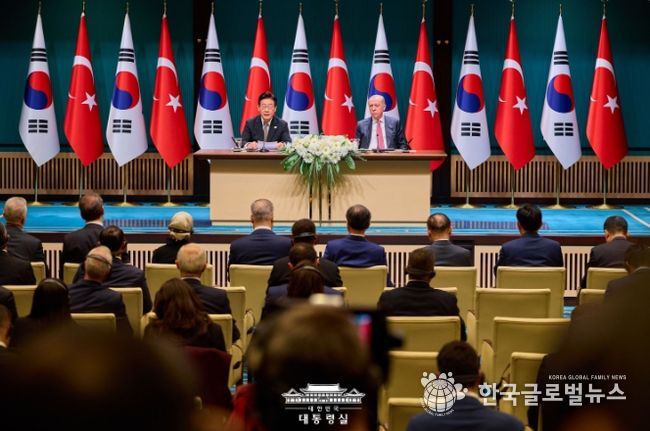 한·튀르키예 MOU 서명식 및 공동언론발표(대통령실)