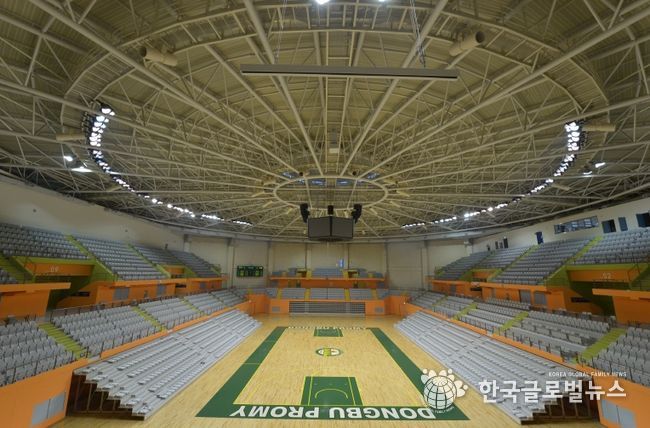 원주종합체육관 전경