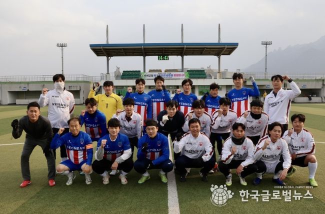 영암군 부여군과 교류대회