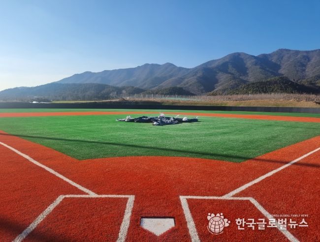 증평생활야구장, 한 단계 업그레이드.