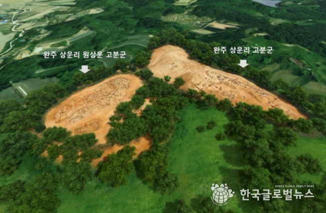 완주 상운리 원상운 고분군, 상운리 고분군 3차원 입체화(3D 모델링)