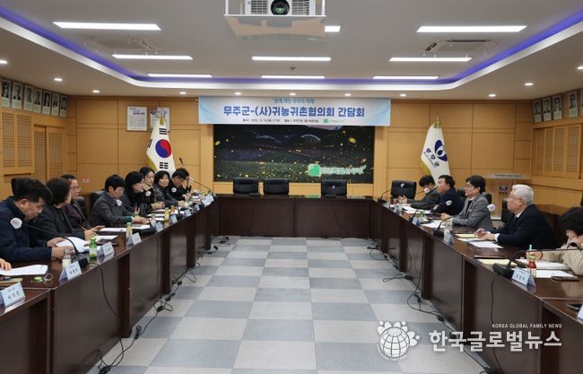 무주군-(사)귀농귀촌협의화 간담회