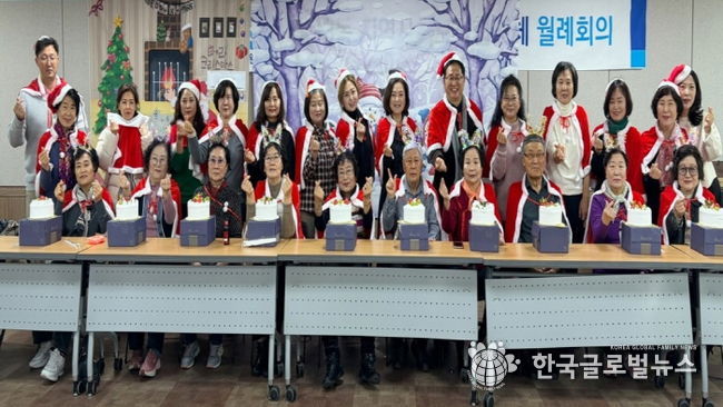 수원시 영통구 매탄3동 지역사회보장협의체, 1인 가구와 함께하는 '크리스마스 케이크 만들기'