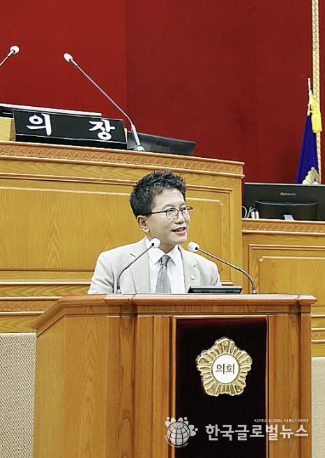 안양시의회 허원구 의원, 5분 자유발언