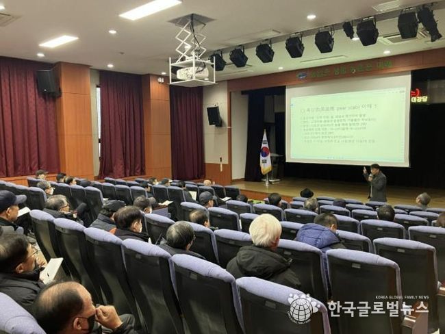 양평군, 과수연구회 품목별(배) 교육 실시… ‘과수 화상병 예찰·방제’ 집중