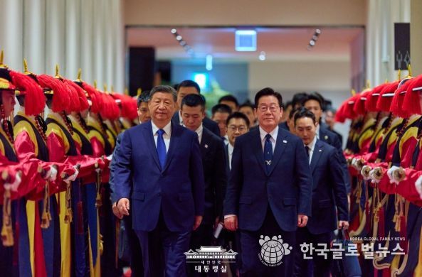 시진핑 중국 국가주석 국빈만찬(청와대 2025.11.01)