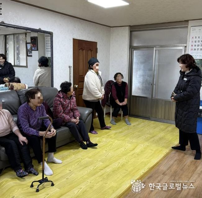 안성시 삼죽면, 한파대비 경로당 안전점검 실시