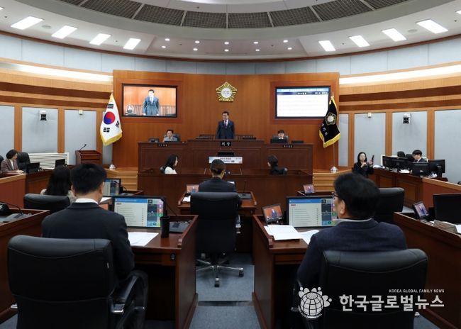 오산시의회, 제299회 임시회 폐회