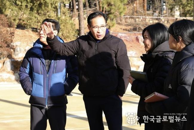 수원시 장안구, 일림어린이공원 리모델링 사업 현장 점검