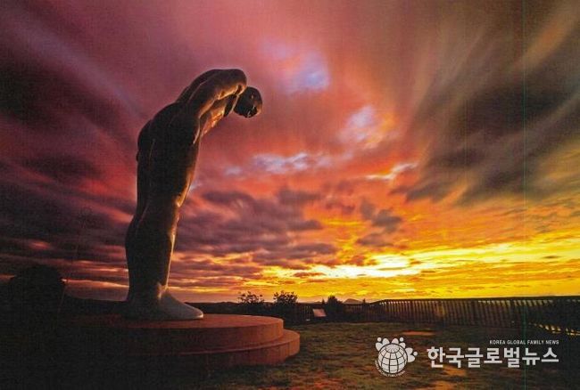 그리팅맨(옥녀봉 일몰)