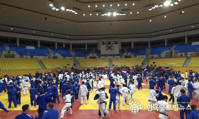 한국 유도 미래, 익산서 금빛 메치기 향한 구슬땀