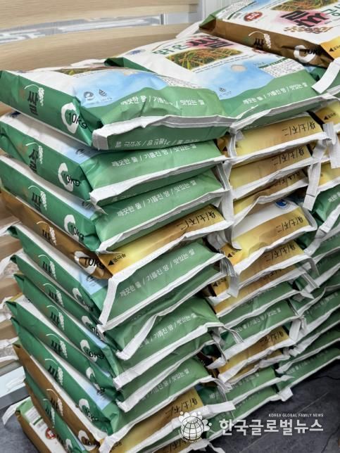 이름 없이 전해진 15년의 온기, 평택시 오성면에 쌀 50포 전달