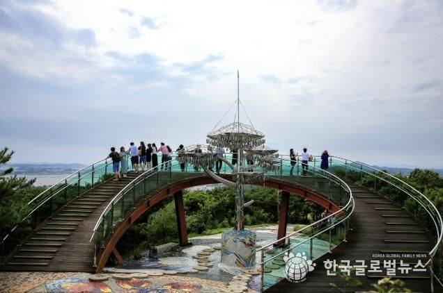 바다향기수목원 전경