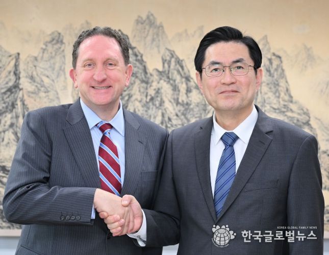 James Heller 주한미국대사대리 접견